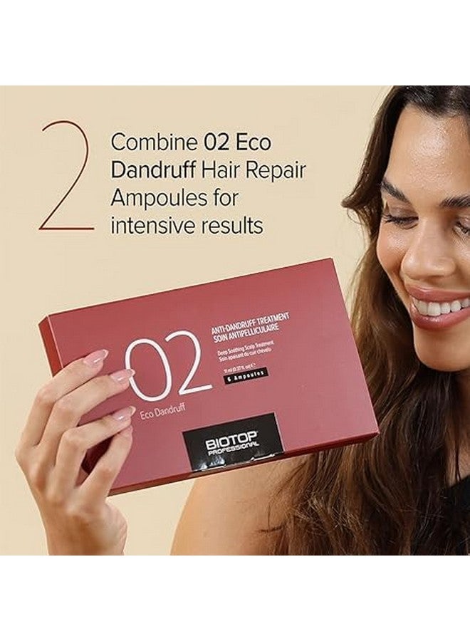 Biotop Professional 02 Shampoo Eco Dandruff | Enriched with Vitamin B5 to Hydrate, Nourish & Soothe the scalp |Paraben, SLS & Sulfate free | Anti Dandruff Shampoo for Men & Women - Image 5