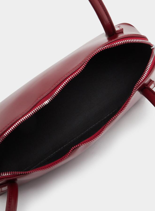Styli Burgundy Shoulder Bag with Dual Handles - Image 4