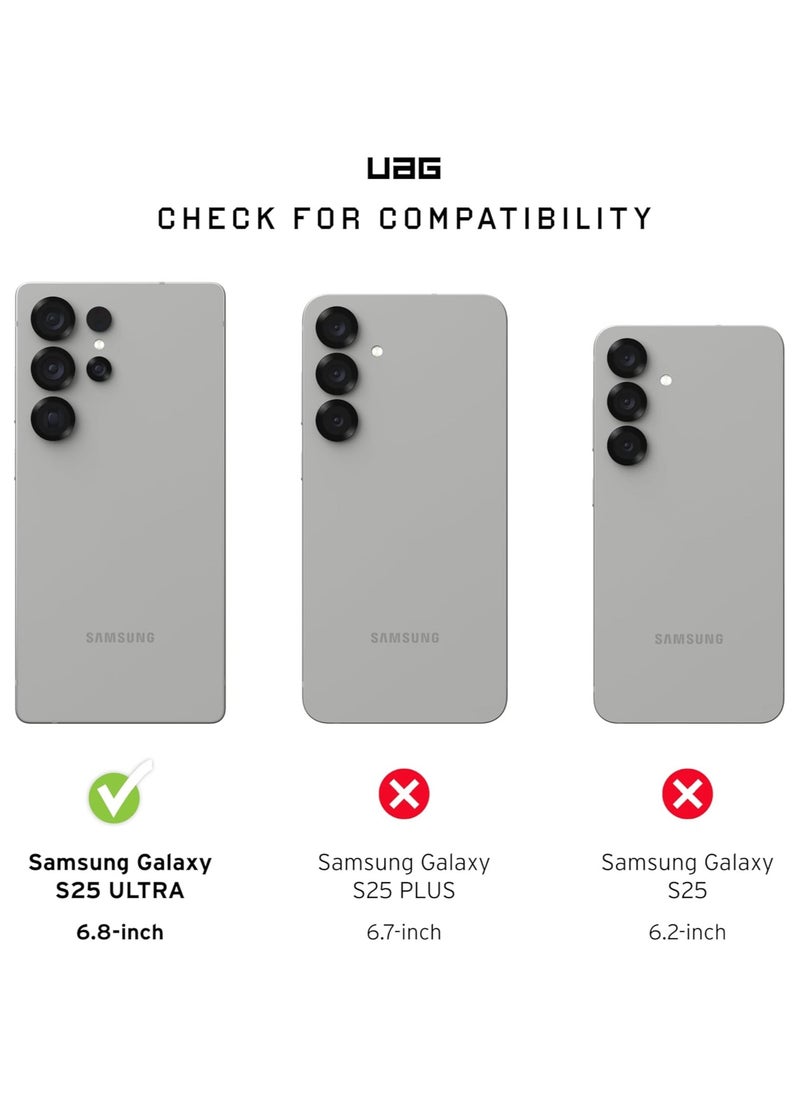 Urban Armor Gear - UAG Essential Armor MagSafe for Samsung Galaxy S25 ULTRA Case Cover [15 Feet Drop tested] - Berry - Image 1