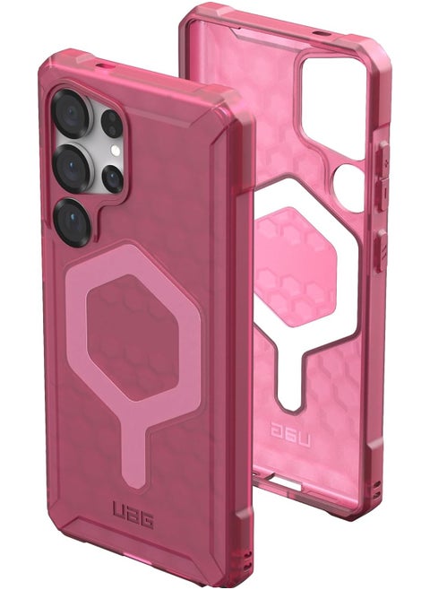 UAG Essential Armor MagSafe for Samsung Galaxy S25 ULTRA Case Cover [15 Feet Drop tested] - Berry