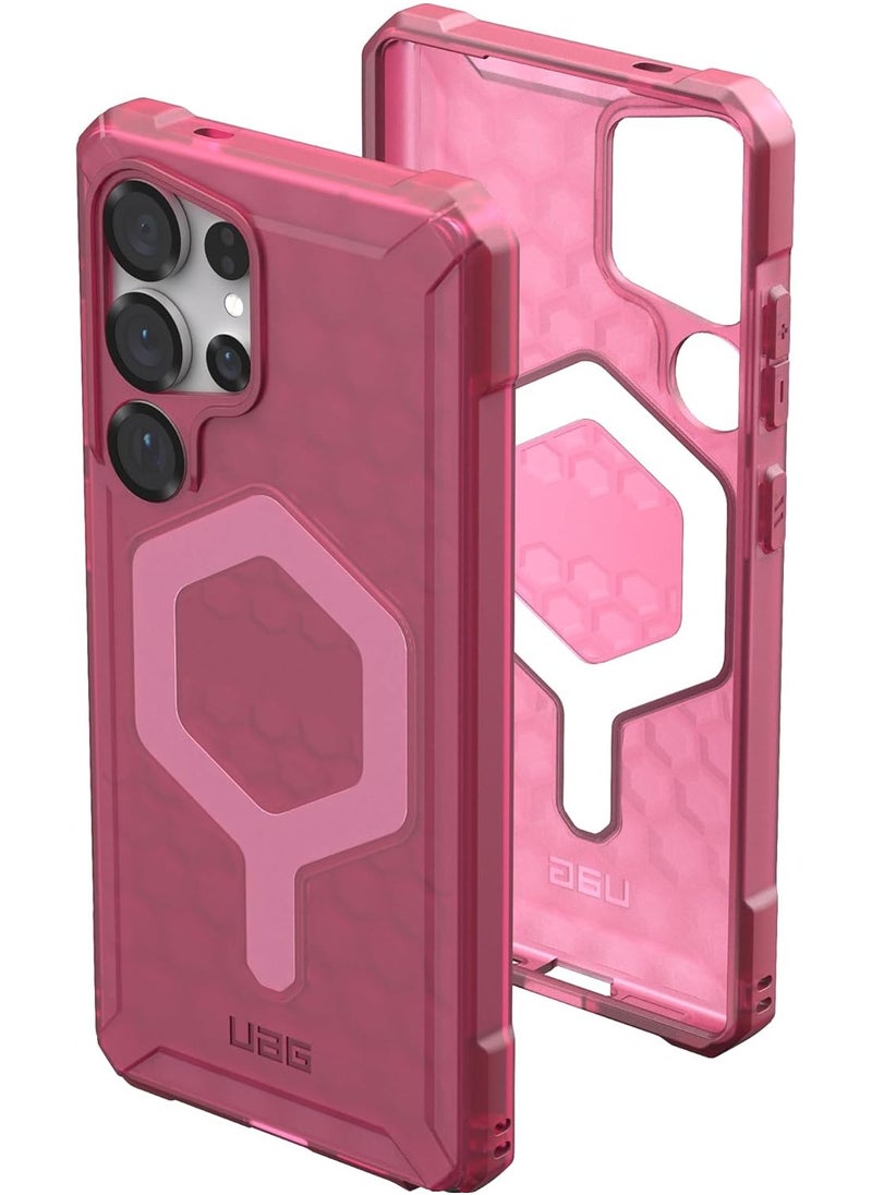 Urban Armor Gear - UAG Essential Armor MagSafe for Samsung Galaxy S25 ULTRA Case Cover [15 Feet Drop tested] - Berry - Image 1