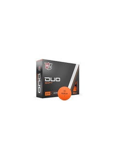 Wilson W/S DUO SOFT ORANGE 12-Ball  - Image 1