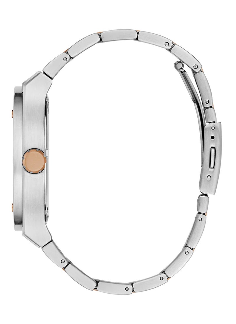 GUESS Jet Men’s Grey Dial Quartz Analog Stainless Steel Watch GW0795G2 - 45mm  - Image 3