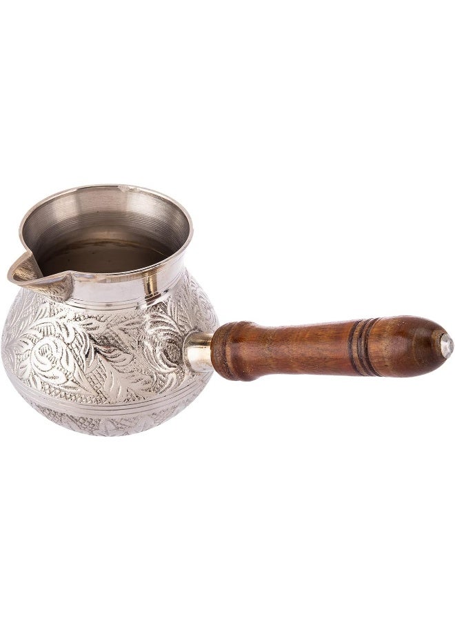 AKDC Brass Coffee Warmer M 9Cm X 9Cm X 9Cm Silver - Image 3