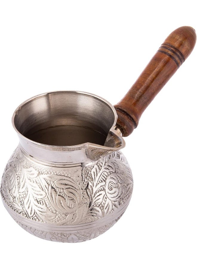 AKDC Brass Coffee Warmer M 9Cm X 9Cm X 9Cm Silver - Image 1
