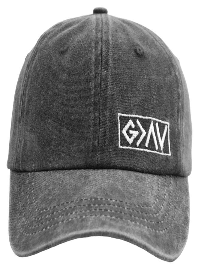 Wanpcaiy Christian Hats for Men Women, Mothers Fathers Day Birthday Gifts for Dad Mom, Adjustable Embroidered Cotton Jesus Baseball Cap - Image 2