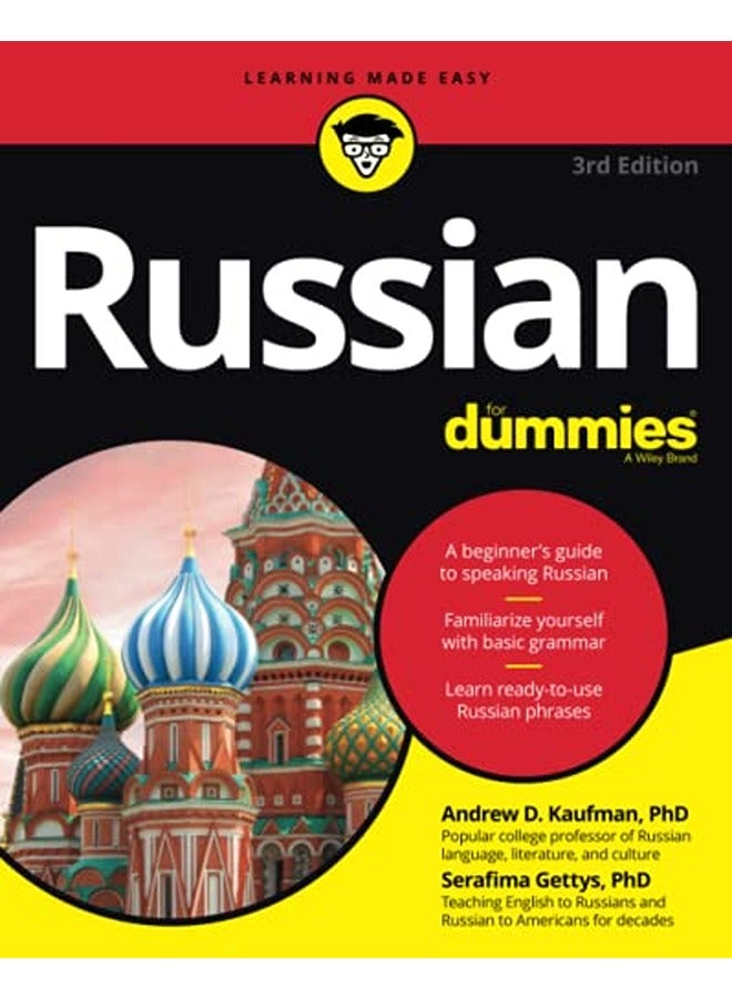 Russian For Dummies 3Rd Edition By A Kaufman Paperback