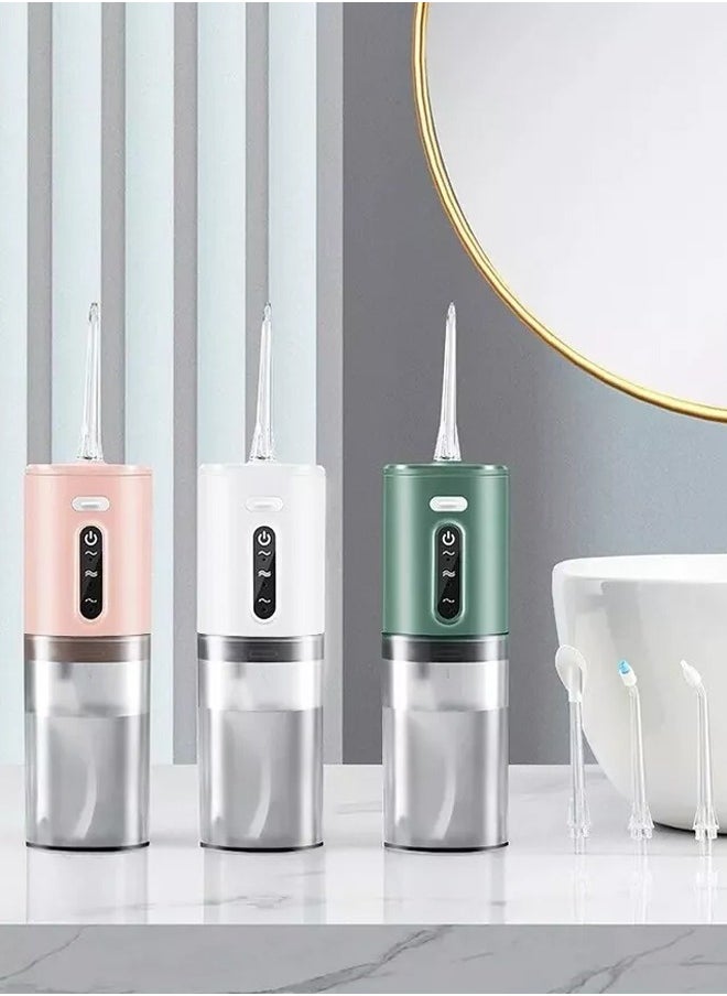 Bukela - Water Flosser for Teeth Cordless, Professional Oral Irrigator,Plaque Remover, Rechargeable Dental Water Jet for All Teeth with 280ML Water Tank and 5 Jet Tips for Travel Home - Image 1