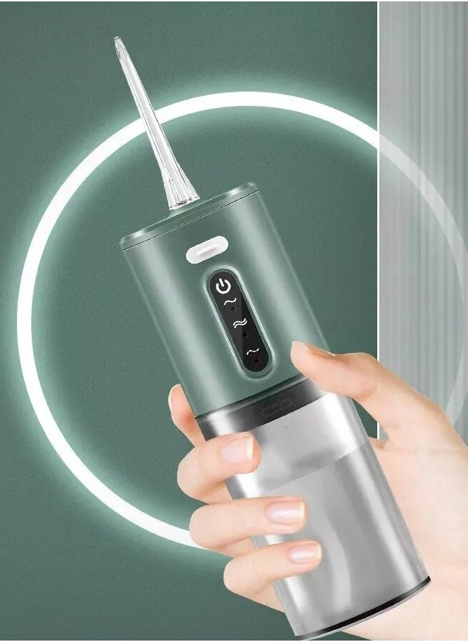 Bukela - Water Flosser for Teeth Cordless, Professional Oral Irrigator,Plaque Remover, Rechargeable Dental Water Jet for All Teeth with 280ML Water Tank and 5 Jet Tips for Travel Home - Image 1