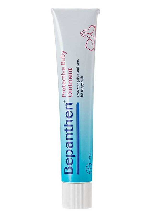 Bepanthen Nappy Care Ointment Moisturizing Cream With Dual-action and Nappy Rash Care 30g 