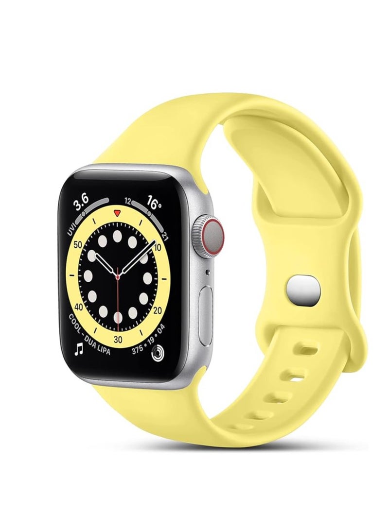 Strap Compatible with Apple Watch Band 49mm 45mm 44mm 42mm /46mm Breathable Silicone Sport Replacement Wristband Strap for iWatch Ultra/Ultra2 Series 9/8/7/6/5/4/3/2/1/SE/SE2 - Image 1