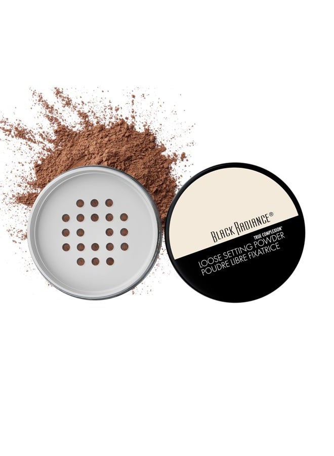 Black Radiance True Complexion Loose Setting Powder, Cocoa Kisses, 0.64 Ounce (Packaging May Vary) - Image 1