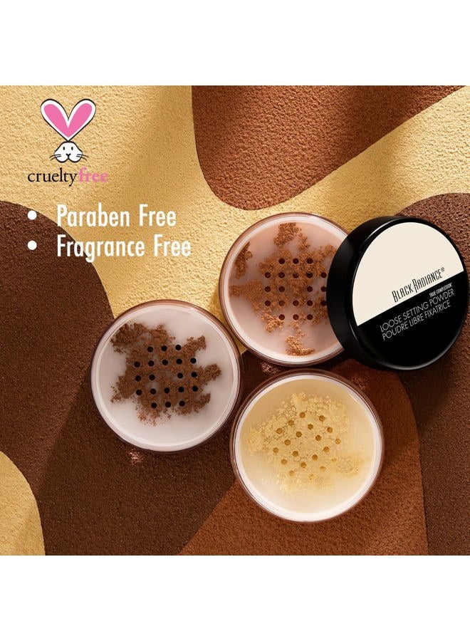 Black Radiance True Complexion Loose Setting Powder, Cocoa Kisses, 0.64 Ounce (Packaging May Vary) - Image 3