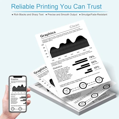 proffisy Large Volume 110A Toner Cartridge, 3000 Pages 110X Toner Cartridge Compatible with HP Laser 103a,108a,108w,108,MFP 131, 135a,135w,136,136a,136nw,136w,137fnw,138,138p,138pn,138fnw -1 pcs - Image 5