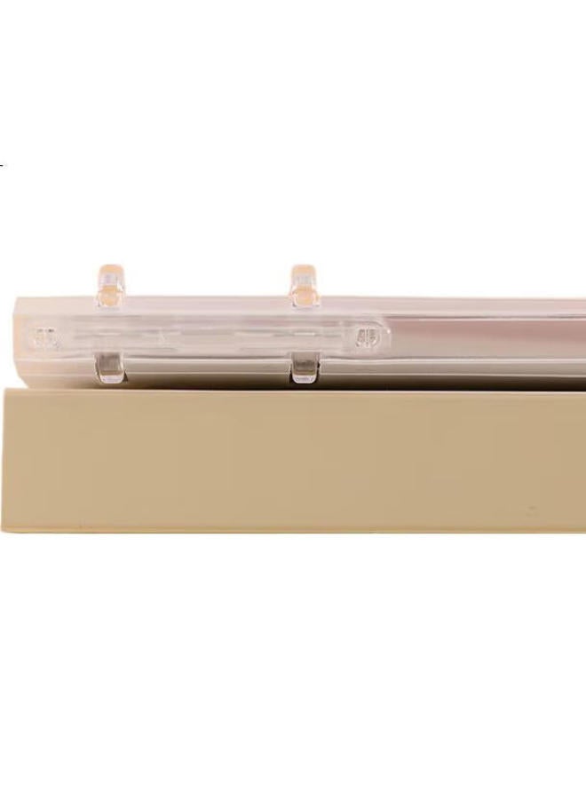 Kokuyo [Lowest Price Online] Kokuyo Campus Four-Ring Loose-Leaf Notebook, Large Capacity With Replaceable Pages, B5/40 Pages Ruled, Light Blue, 1 Book, Wcn-Cbn142Lb - Image 1