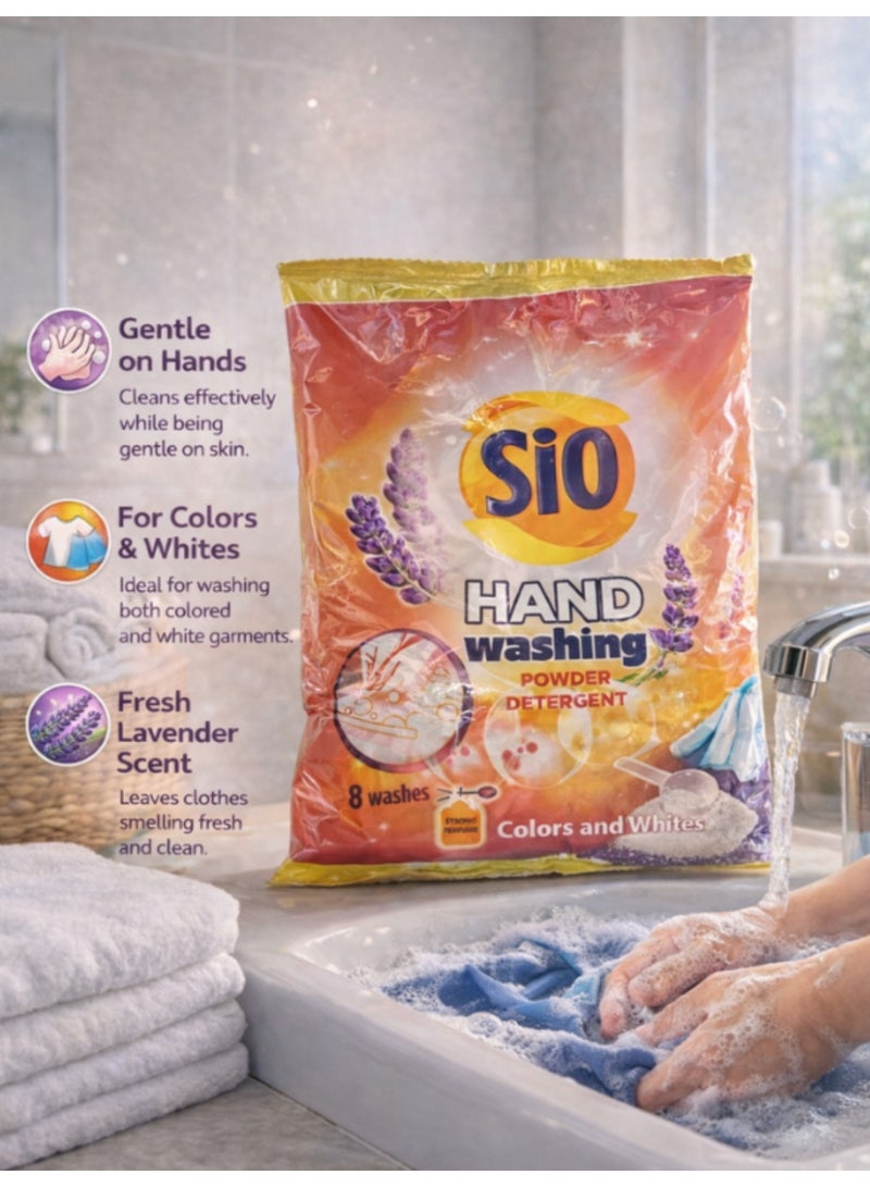 SIO Powder Detergent – Manual Wash 400 g | Effective Cleaning for Fabrics - Image 2