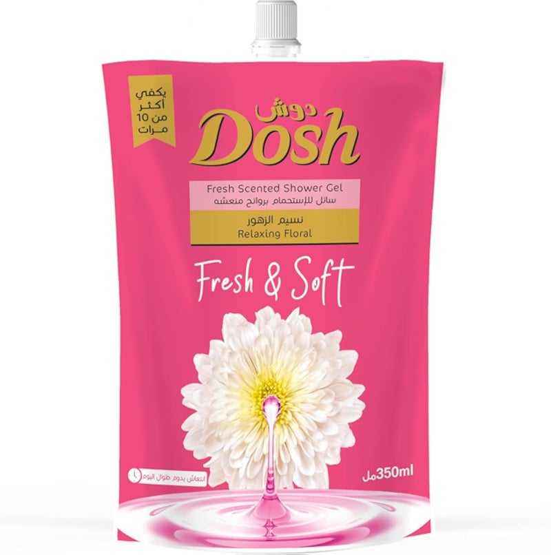Dosh shower gel Rose 350 ml