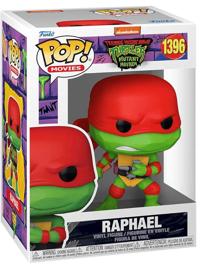 فانكو بوب مجسم من الفينيل لسلاحف النينجا رافائيل من أفلام Teenage Mutant Ninja Turtle 72337 - Image 1