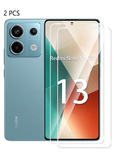 X-level 2 pack Xiaomi Redmi Note 13 / Note 13 Pro Anti-drop Screen Accessories Anti-Fingerprint Anti-scratch Protection film Protector Tempered Glass Comfortable Touch [Easy Installation]  - Image 1