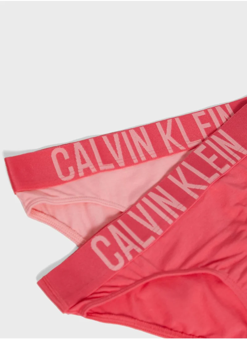 CALVIN KLEIN Youth 2 Pack Assorted Bikini