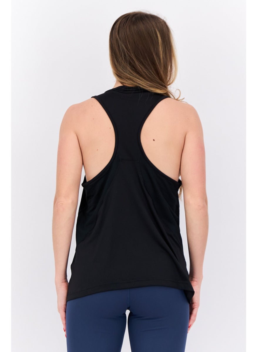 Adidas - Women Sportswear Fit Sleeveless Training Tank Top, Black - Image 1