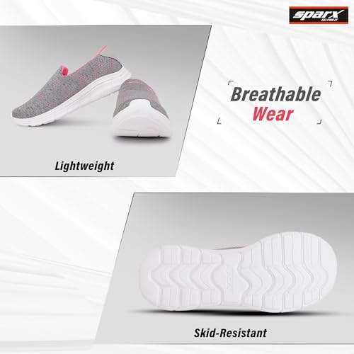 Sparx Womens SL 9036 | Enhanced Durability & Soft Cushion | Grey Running Shoe - 5 UK (SL 9036) - Image 4
