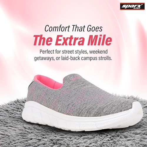 Sparx Womens SL 9036 | Enhanced Durability & Soft Cushion | Grey Running Shoe - 5 UK (SL 9036) - Image 3