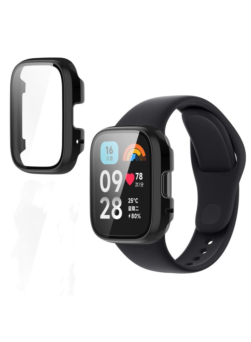 Watch Screen Protector Case for Redmi Watch 3 Active/Redmi Watch 3 Lite Overall Protective Case Cover Scratch Resistant Bumper Shell - Image 1
