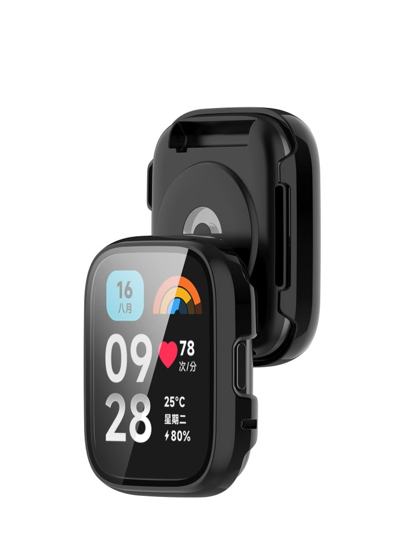 Watch Screen Protector Case for Redmi Watch 3 Active/Redmi Watch 3 Lite Overall Protective Case Cover Scratch Resistant Bumper Shell - Image 4