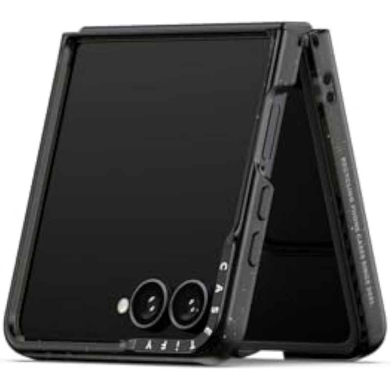 Casetify Impact Magnetic Case Case for Galaxy Z Flip 7 【Compatible with Magsafe】 - Clear Black - Image 3