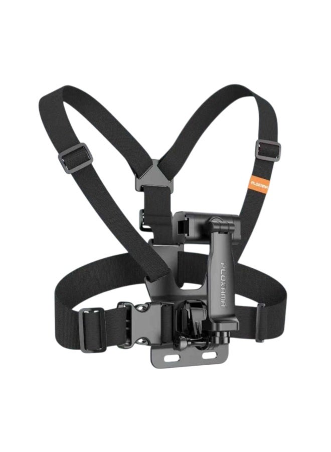 Mobile Phone Chest Strap Mount GoPro Chest Harness Holder for VLOG/POV, with iPhone 15 14 13 Pro Max Plus,Samsung,GoPro Hero 9, 8, 7, 6, 5,OSMO Action, AKASO,Action Camera and Cell Phones (4 to 7in)