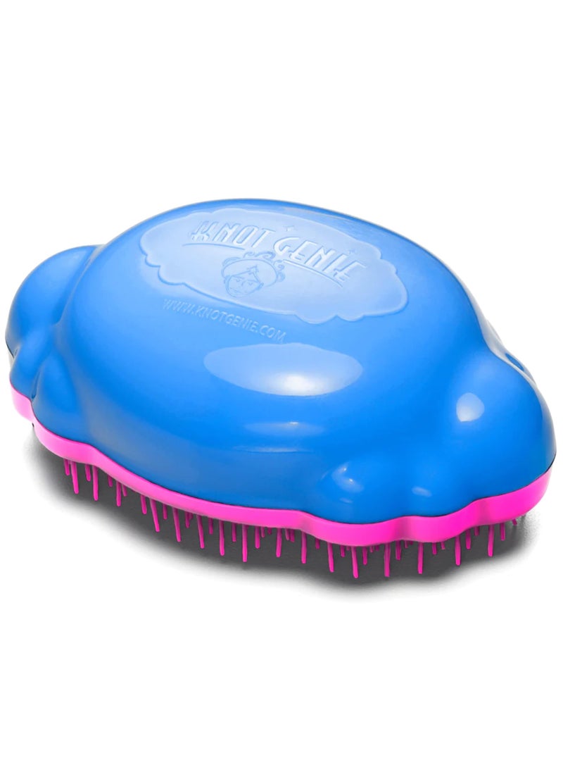 knot Genie Knot Genie Detangling Hair Brush for Kids (Mystical Cloud) | Perfect Detangling Brush for Curly Hair, Gently Separate Tangles, Leaves Hair Smooth and Shiny | The Pain-Free Knot Detangler 