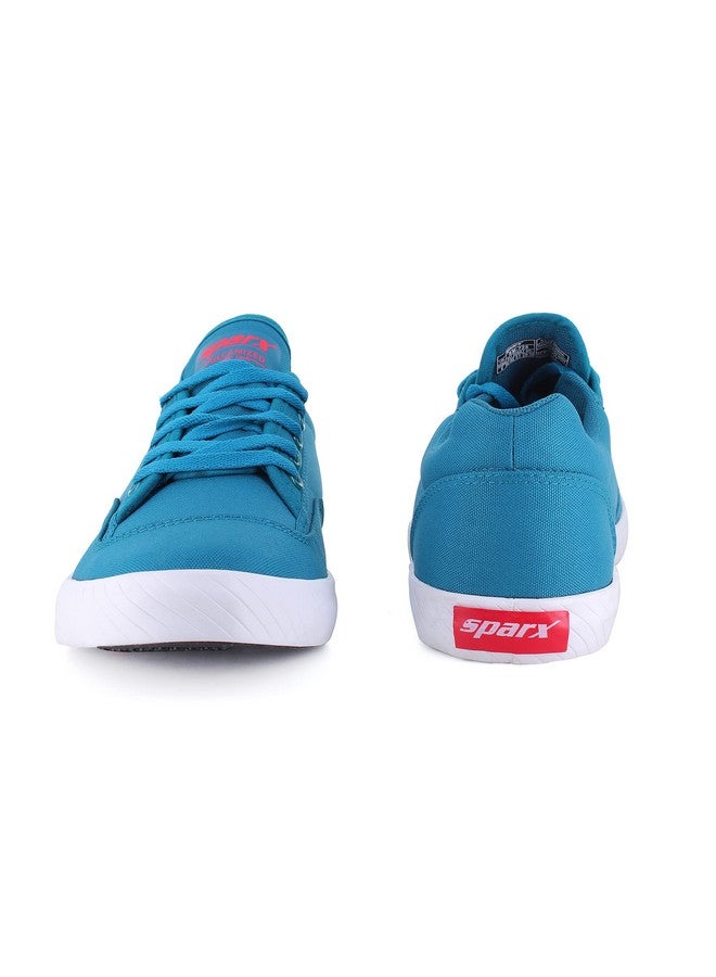 Sparx Mens SM 728 | Stylish, Comfortable | Blue Sneaker - 10 UK (SM 728) - Image 3