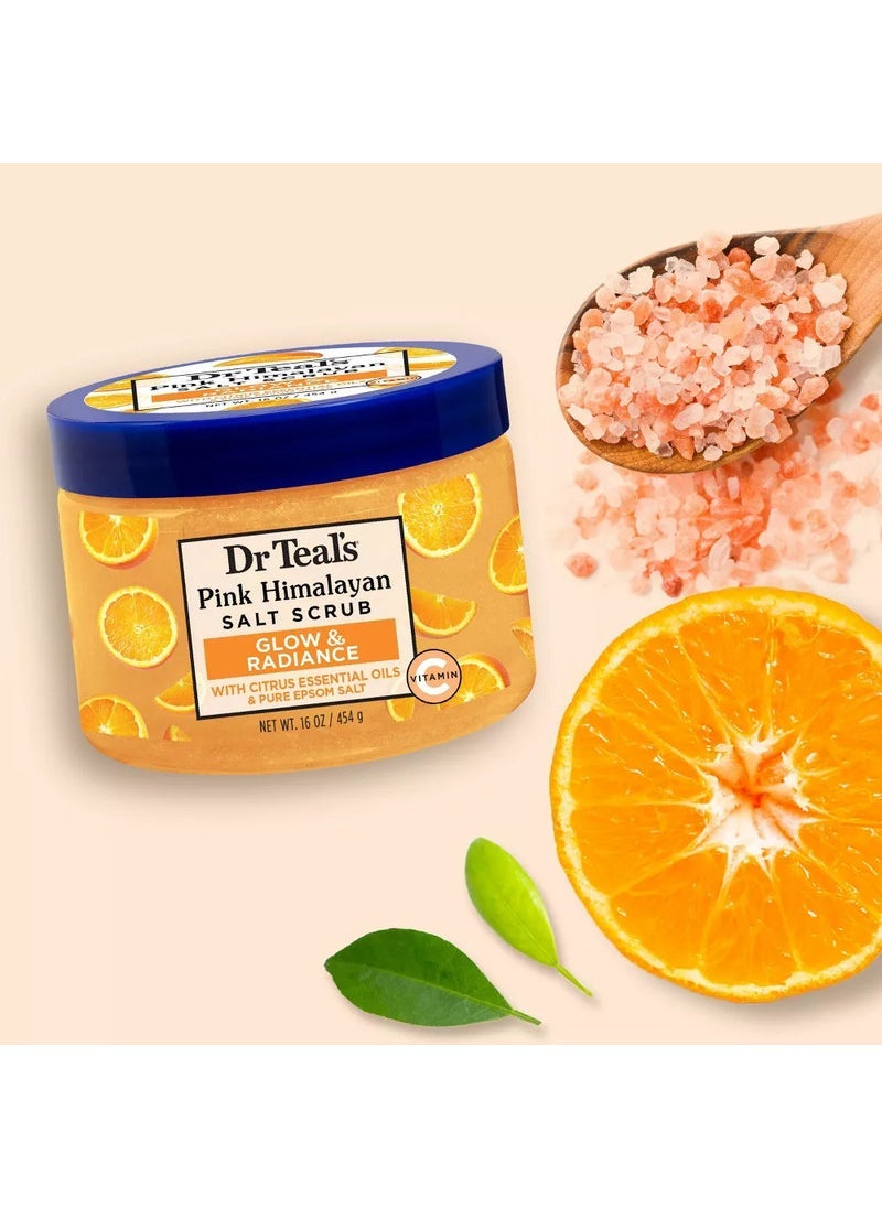 Dr Teal's Dr Teal's Epsom Salt Body Scrub Vitamin C 454g  - Image 5