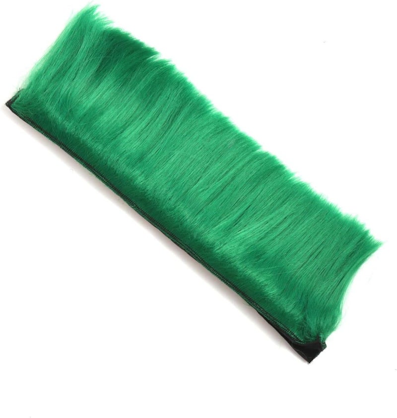 PAXLAMB Grass Green Mohawk Wig for Helmets - Fun Hairpiece for Cycling, Skiing, and Cosplay - Image 5