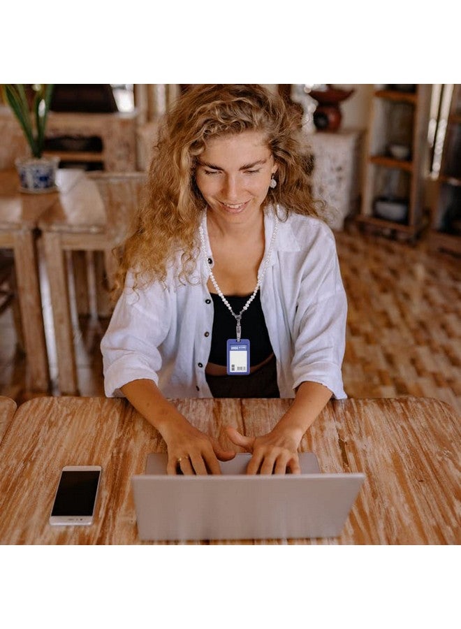 سي&إل أكسيسوريز الحبل لحامل شارات الهوية مطرز الحبل لطيف للمفاتيح اسهم الرقبة للنظارات سلسلة لؤلؤ المياه العذبة للنساء (أبيض) - Image 5