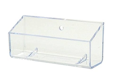 SourceOne Premium Wall Mount Clear Business Card, Gift Card Holder (1 Pack) - Image 2