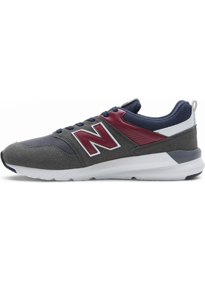 New Balance Men's Anthracite Claret Red Casual Sneakers MS009ANB V2
