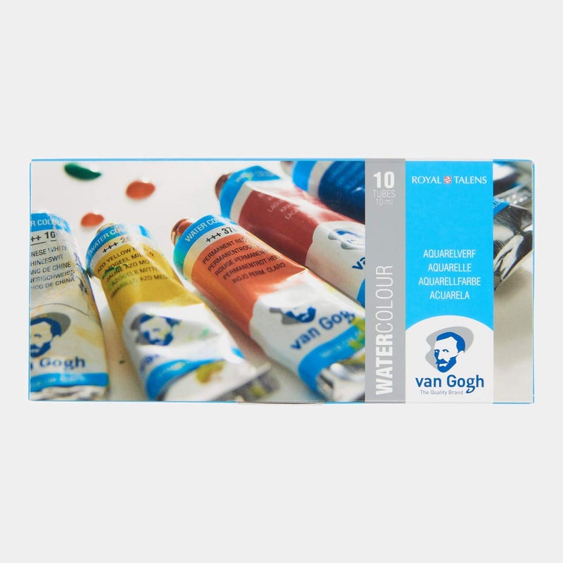 Van Gogh Watercolor Paint Set, 10x10ml Tube Set - Image 1