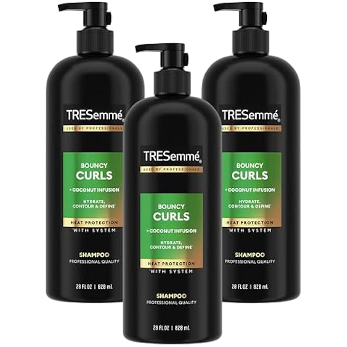 Tresemme SHAMPOO 28OZ FLAWLESS CURLS WITH VITAMIN B1 (3 PACK) - Image 1