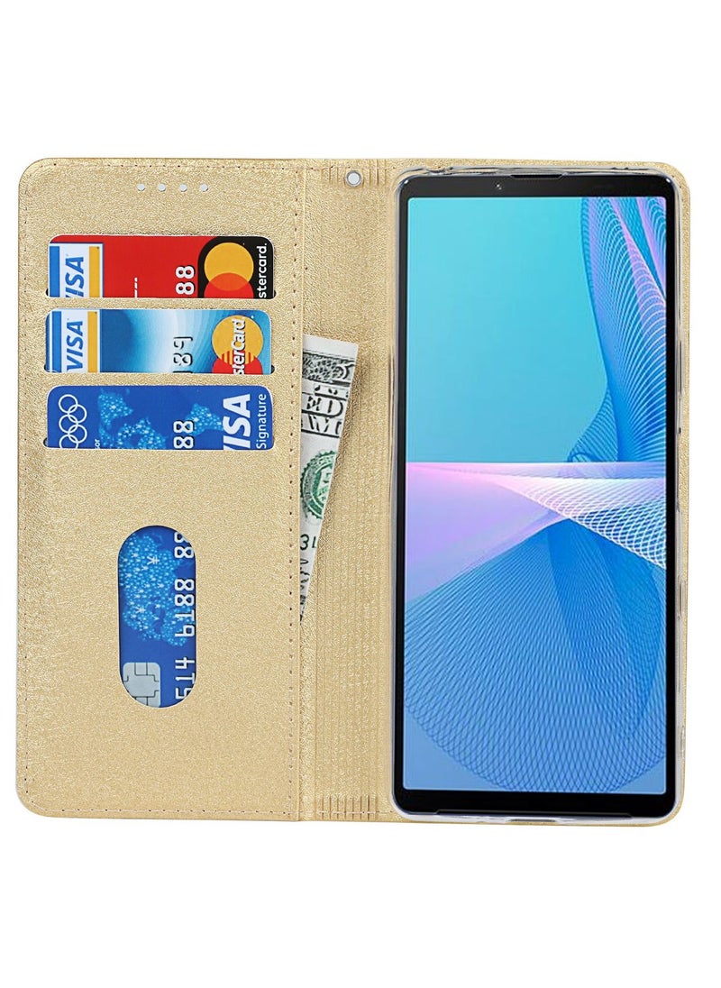 Suteni - Flip Cover Card Slots Leather Phone Case for Sony - Image 1