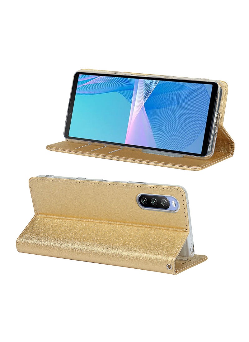 Suteni - Flip Cover Card Slots Leather Phone Case for Sony - Image 1