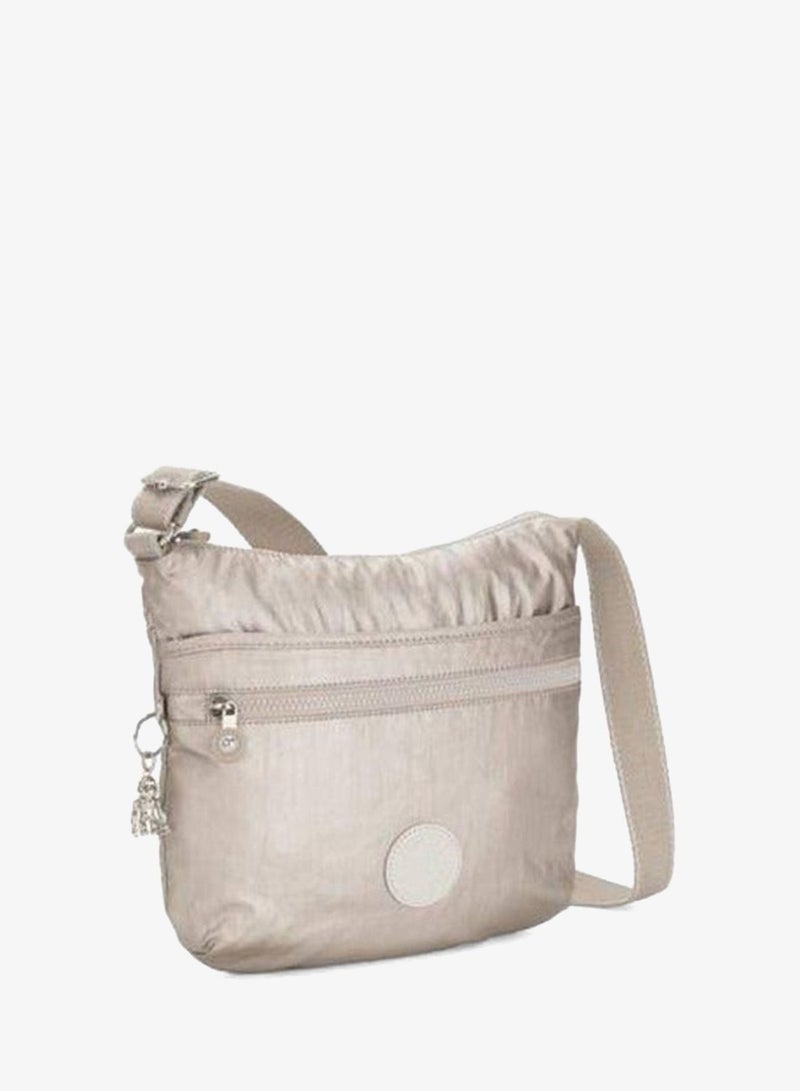kipling Arto Metallic Glow Medium Crossbody Bag - Image 4