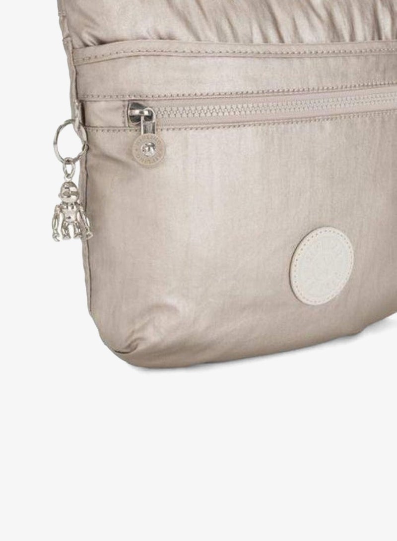 kipling Arto Metallic Glow Medium Crossbody Bag - Image 5