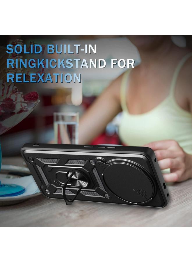 S-TOP Case For Honor Magic7 Pro Sliding Camera Cover Design TPU+PC Phone Case - Image 4