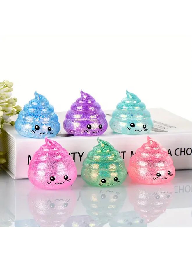 Pink Poop Squeeze Toy Fun Sensory Game Classroom Prizes Gifts - Image 4