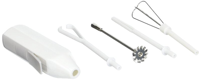 Norpro خلاط ميني لاسلكي فاخر مع خفاقة تعمل بالبطارية نوربرو 2273