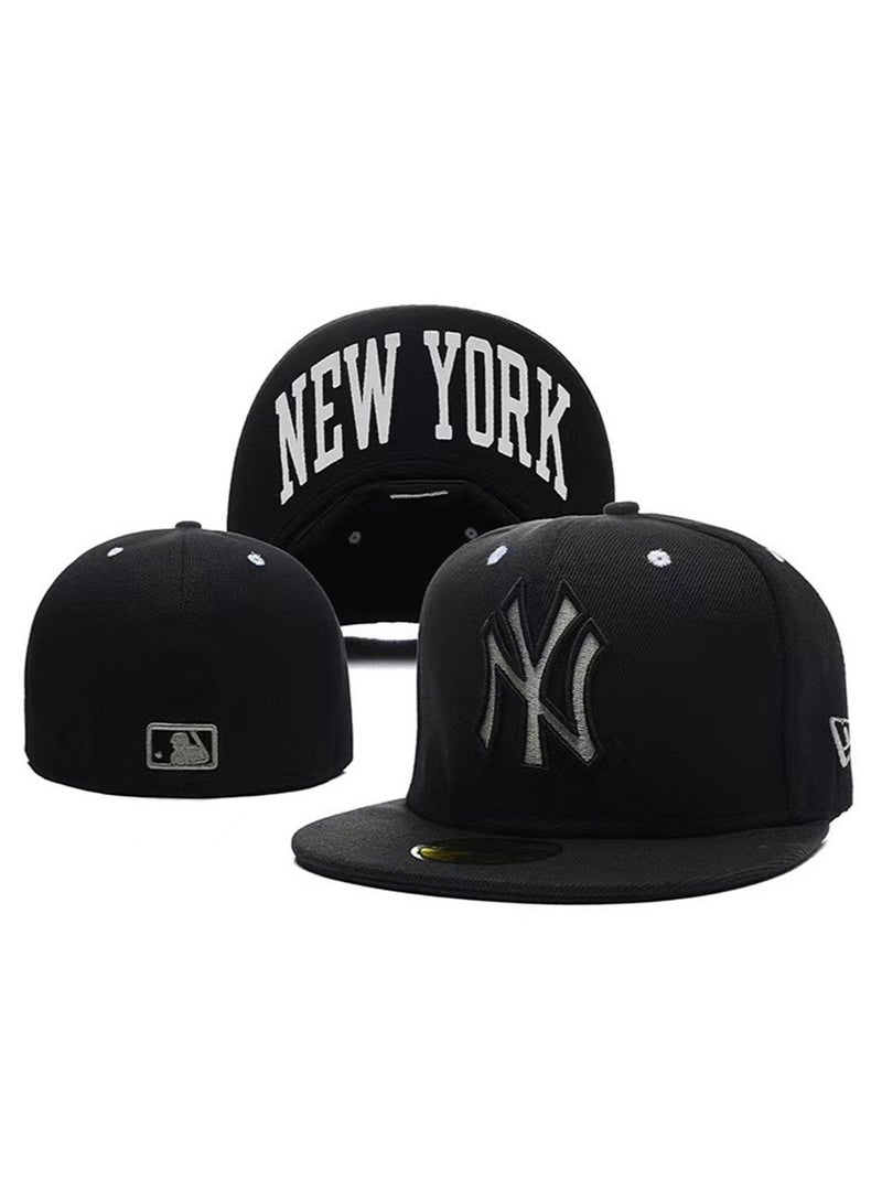 NEW ERA Youth Fashion Hat Flat Brim Fully Closed Reversible Baseball Hat, Size Not Adjustable-59.6CM