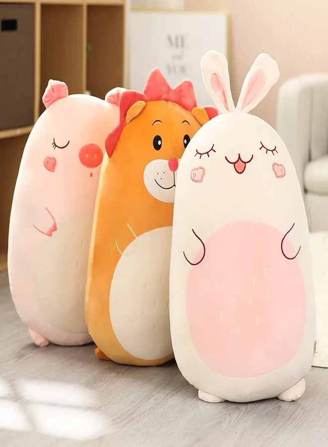 TechMax Solution Soft Rabbit Anime Plush Pillow Cute Stuffed Animal Plush Toy Kawaii Plushies Room Decor Christmas Decorations Gifts for Women Kids Birthday - Image 2