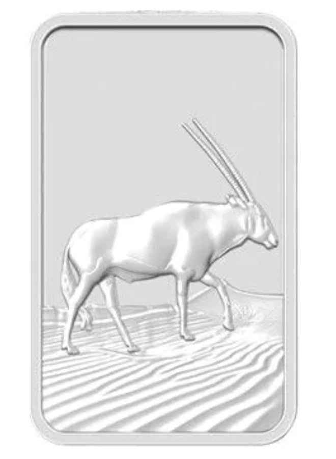BTC 100g Silver Ingot- Deer - Image 2